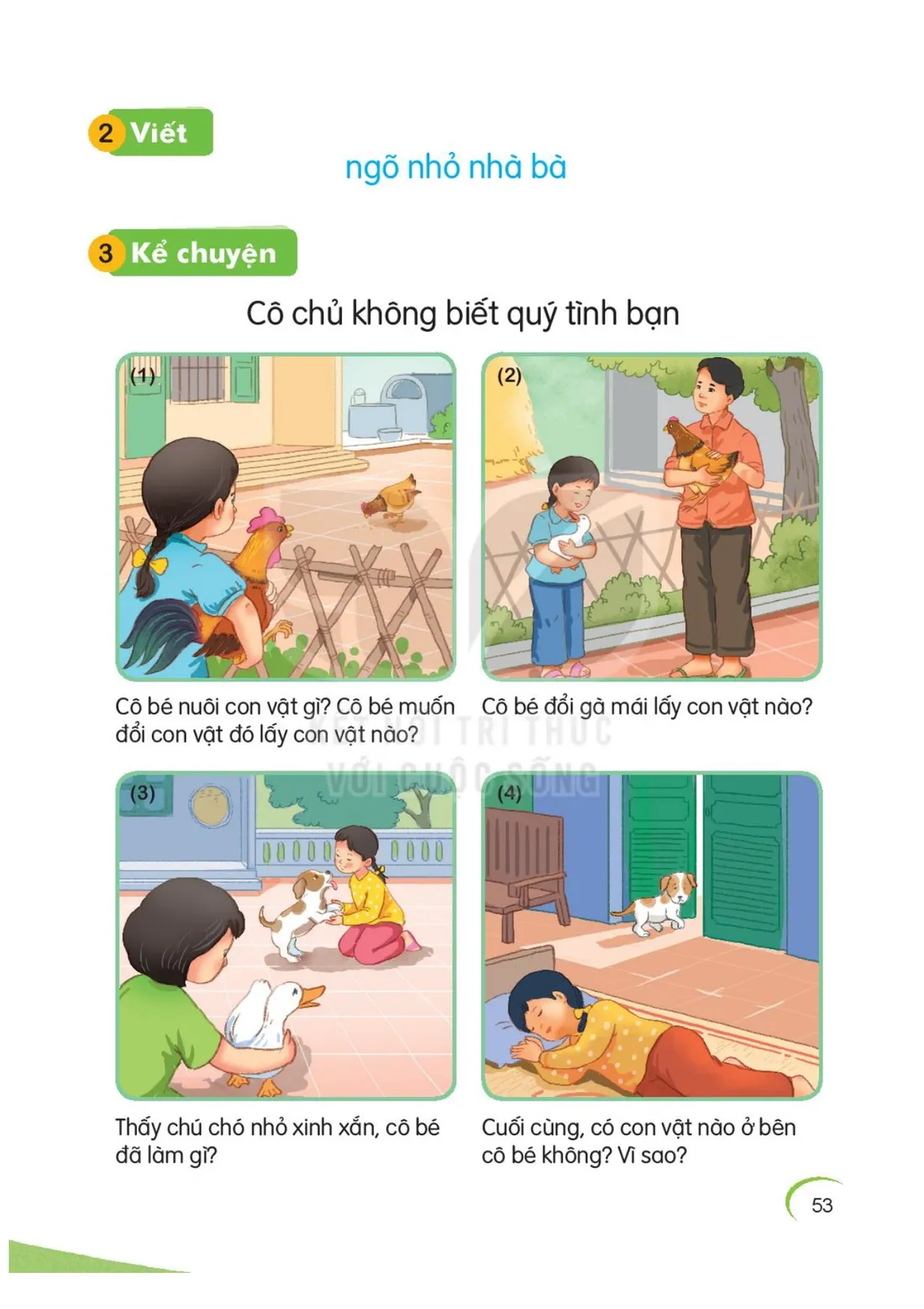 Trang 53 — Bài 20. Ôn tập và kể chuyện