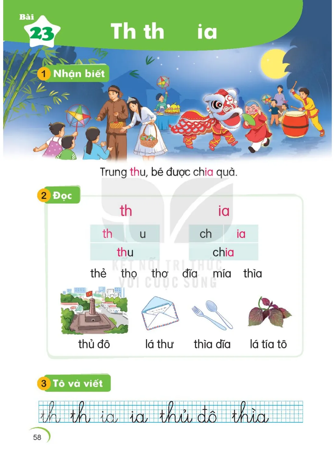 Trang 58 — Bài 23. Th th ia