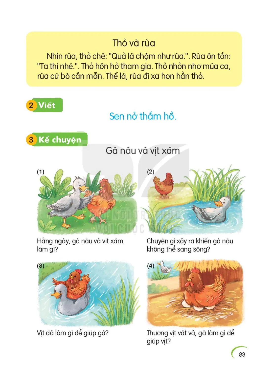 Trang 83 — Bài 35. Ôn tập và kể chuyện