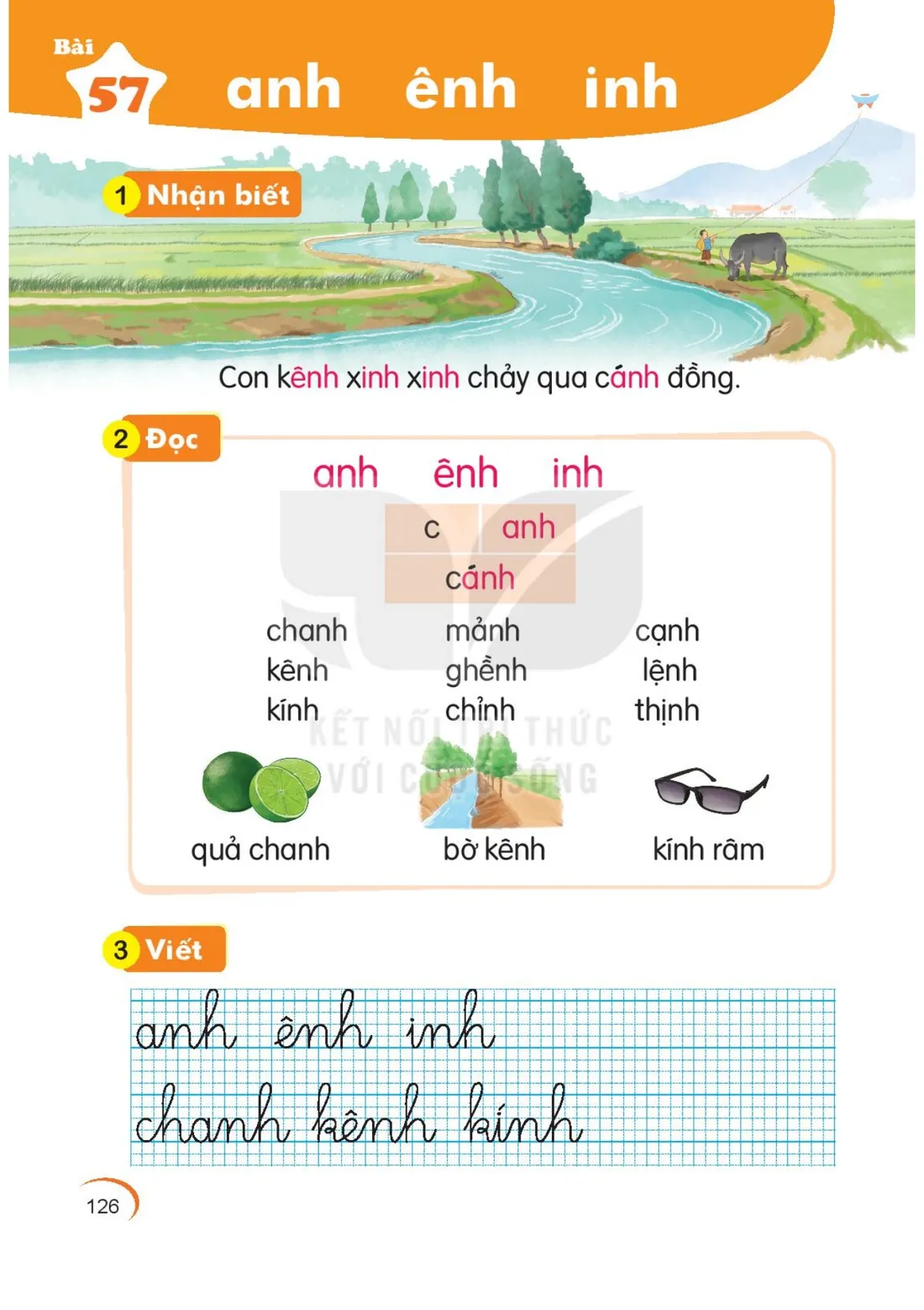 Trang 126 — Bài 57. anh ênh inh
