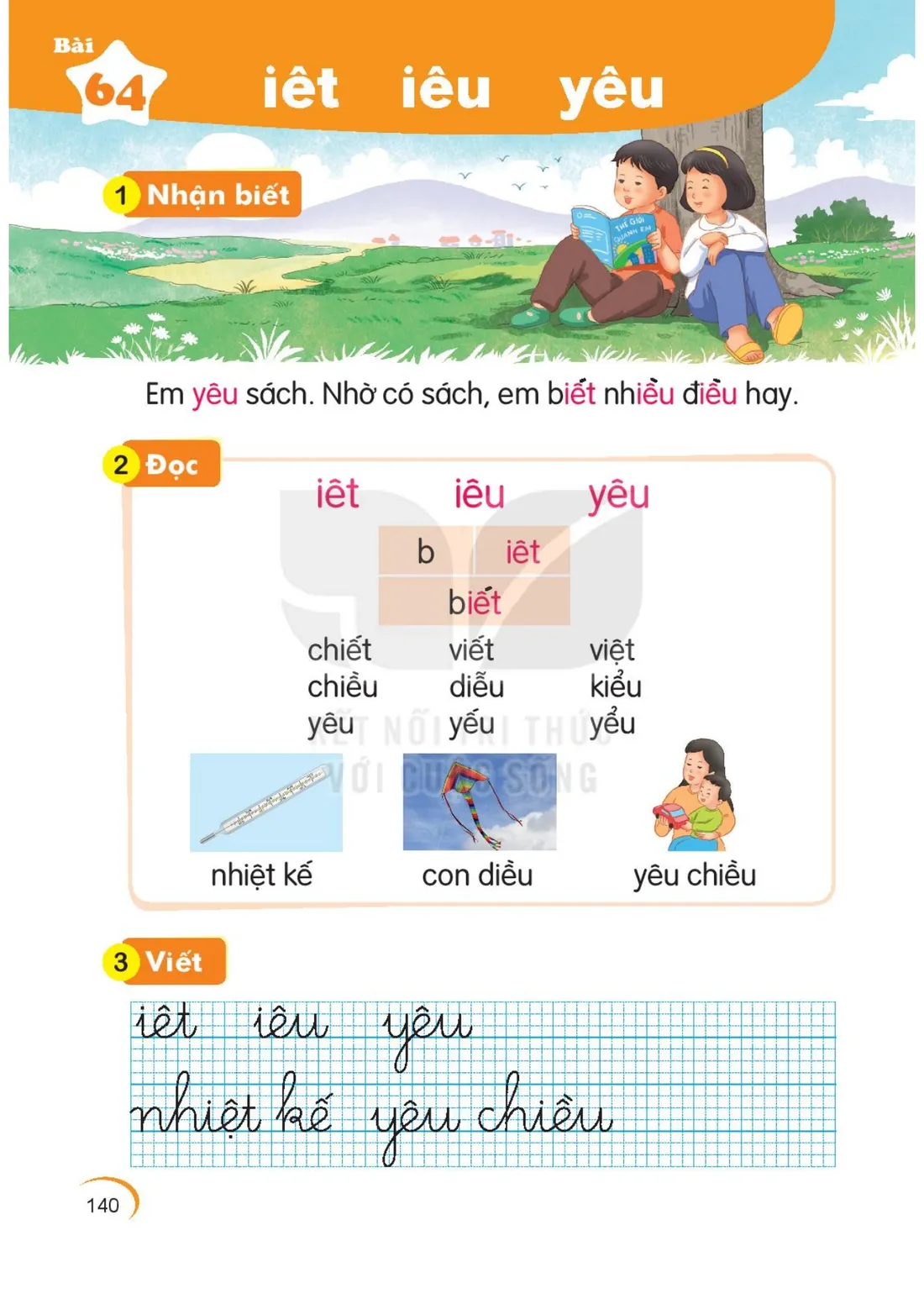 Trang 140 — Bài 64. iêt iêu yêu