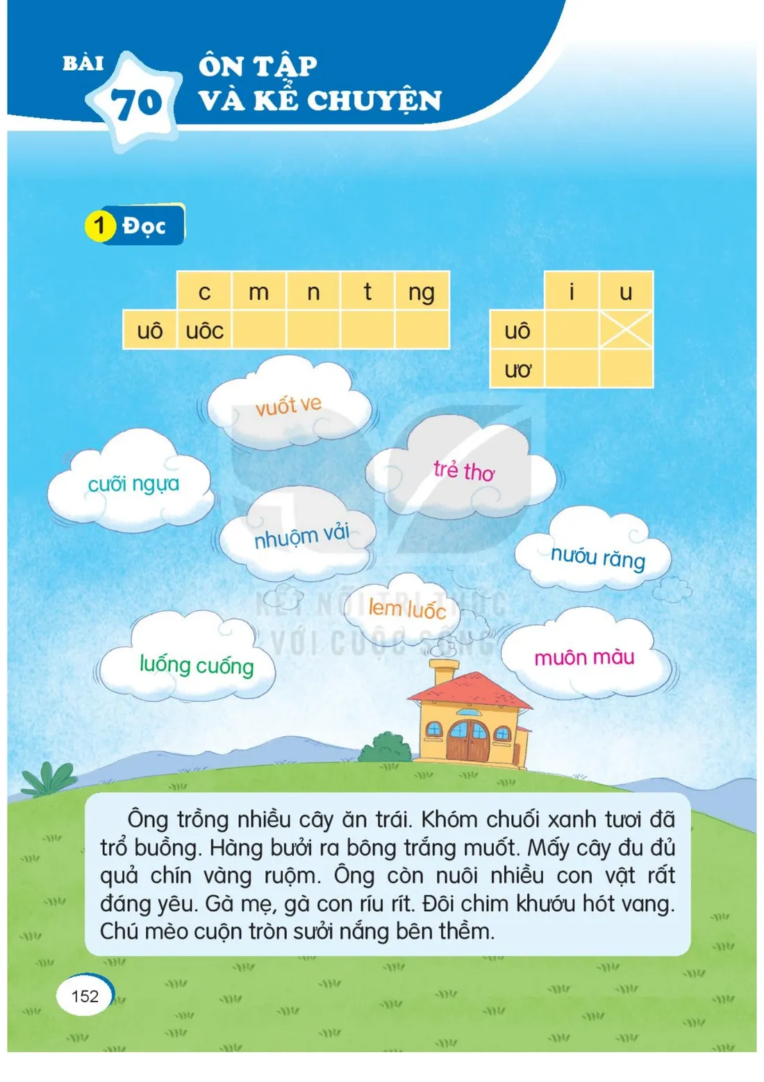 Trang 152 — Bài 70. Ôn tập và kể chuyện