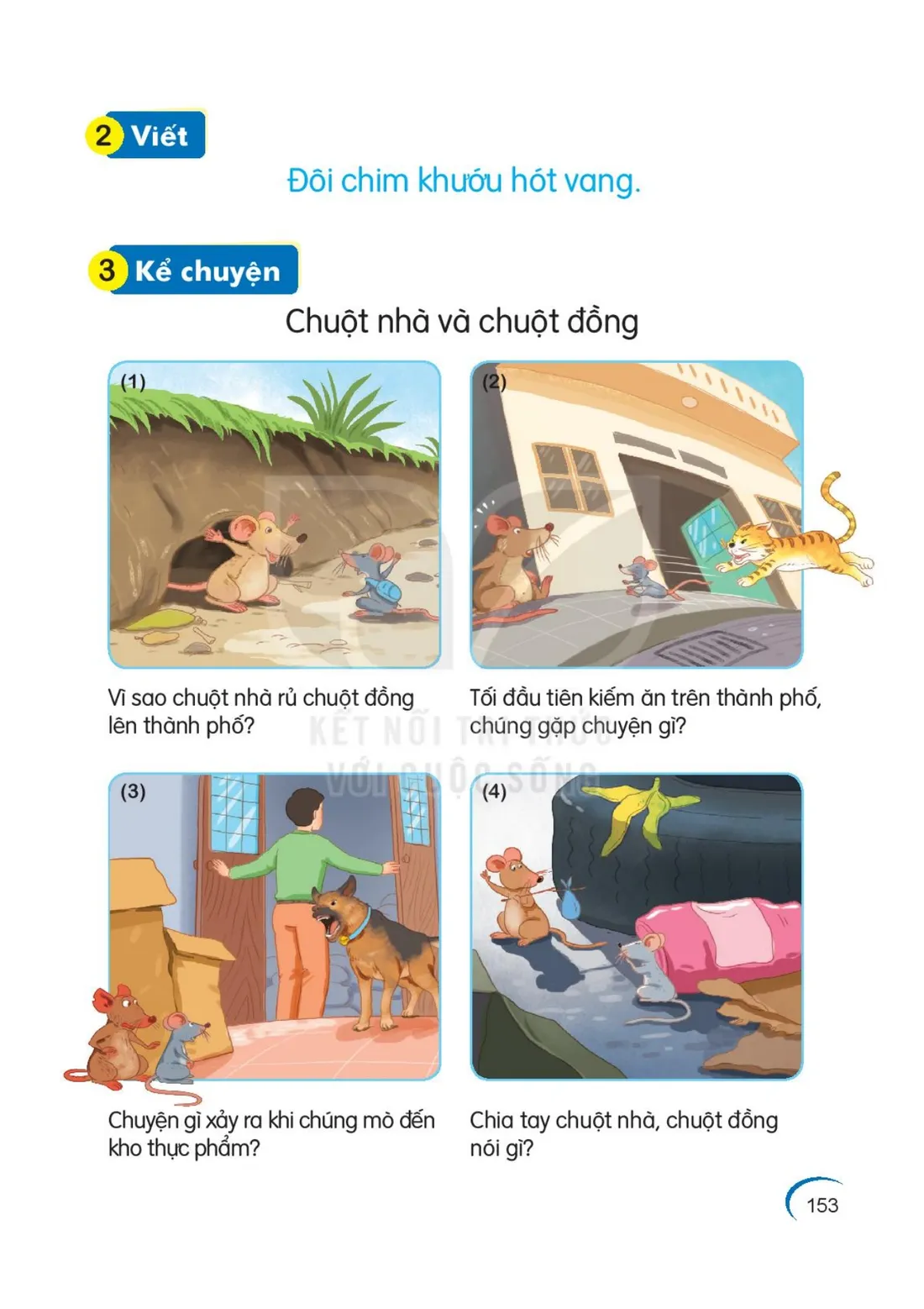 Trang 153 — Bài 70. Ôn tập và kể chuyện
